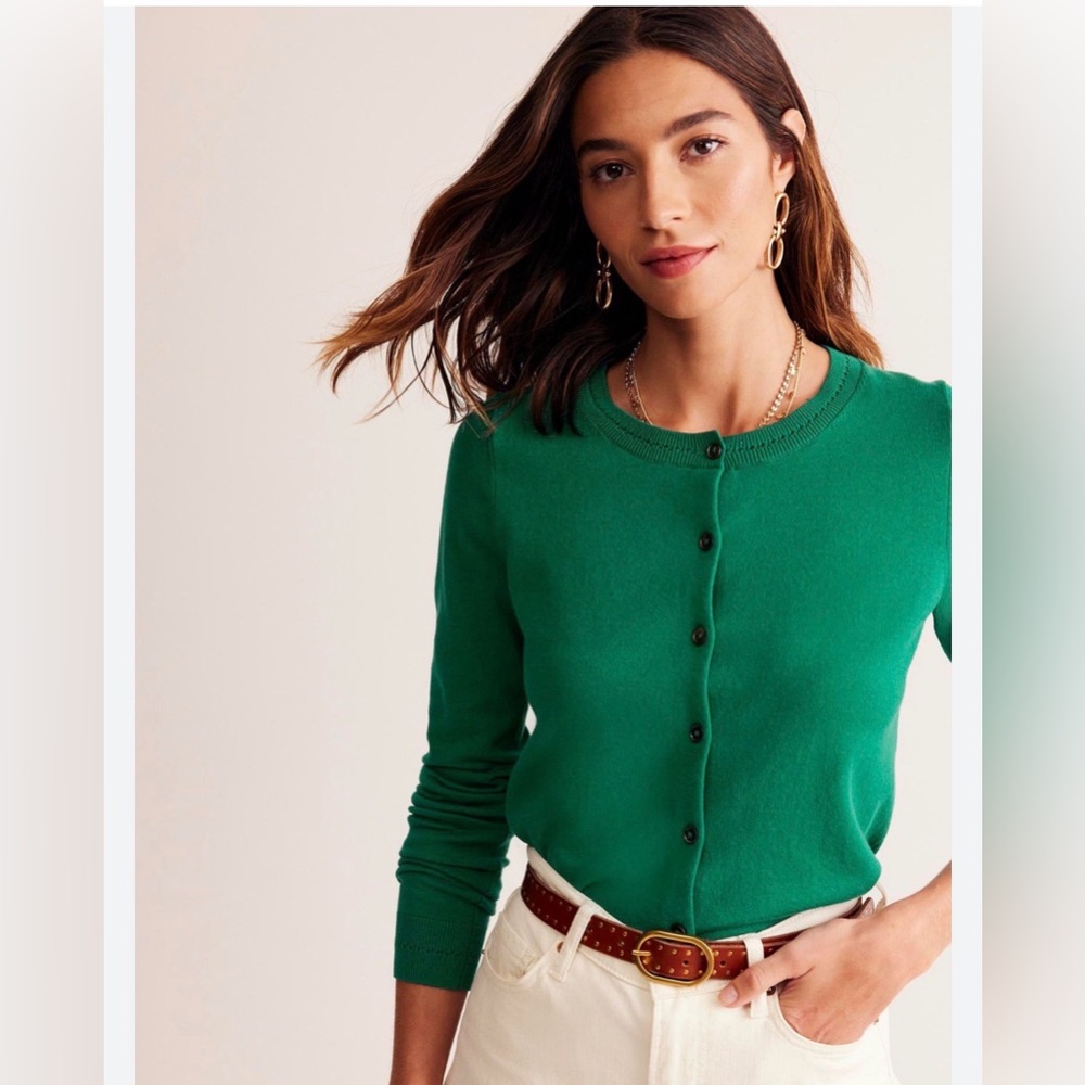 BODEN Catriona Cotton Cardigan